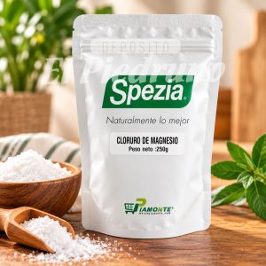 Empaque de cloruro de magnesio Spezia de 250 g